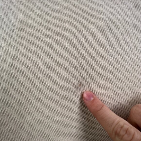 NWD Nautica Men’s Knit Button Up Shirt Yellow Cotton Large Beach Short Sleeve - Picture 14 of 15